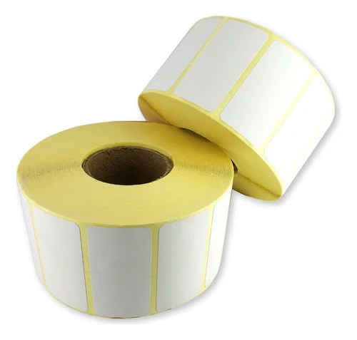 25u Rollos Etiquetas Térmicas 50X25 mm Autoadhesivas 1800