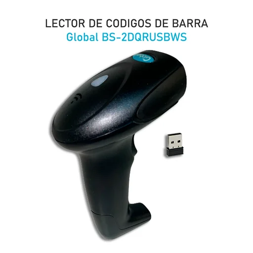 Lector Inalambrico Global BS-2DQRUSBWS (Sin Soporte)
